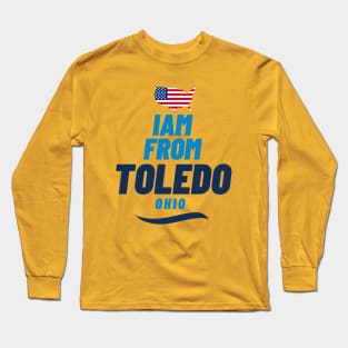 I am from Toledo | American Lovers Long Sleeve T-Shirt